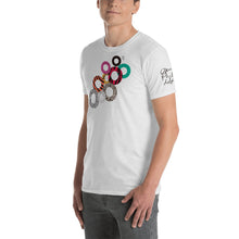 O18 T-Shirt with Lineup on Back (Multi-Color on White)